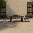 Mira Outdoor Dining Chair Black