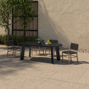 Mira Outdoor Dining Chair Black