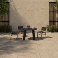 Mira Outdoor Dining Chair Black