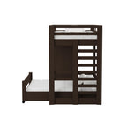 Cali-Kids-Complete-Basic-Loft-Twin-Over-Twin-Bookcase-Bed-in-Brown