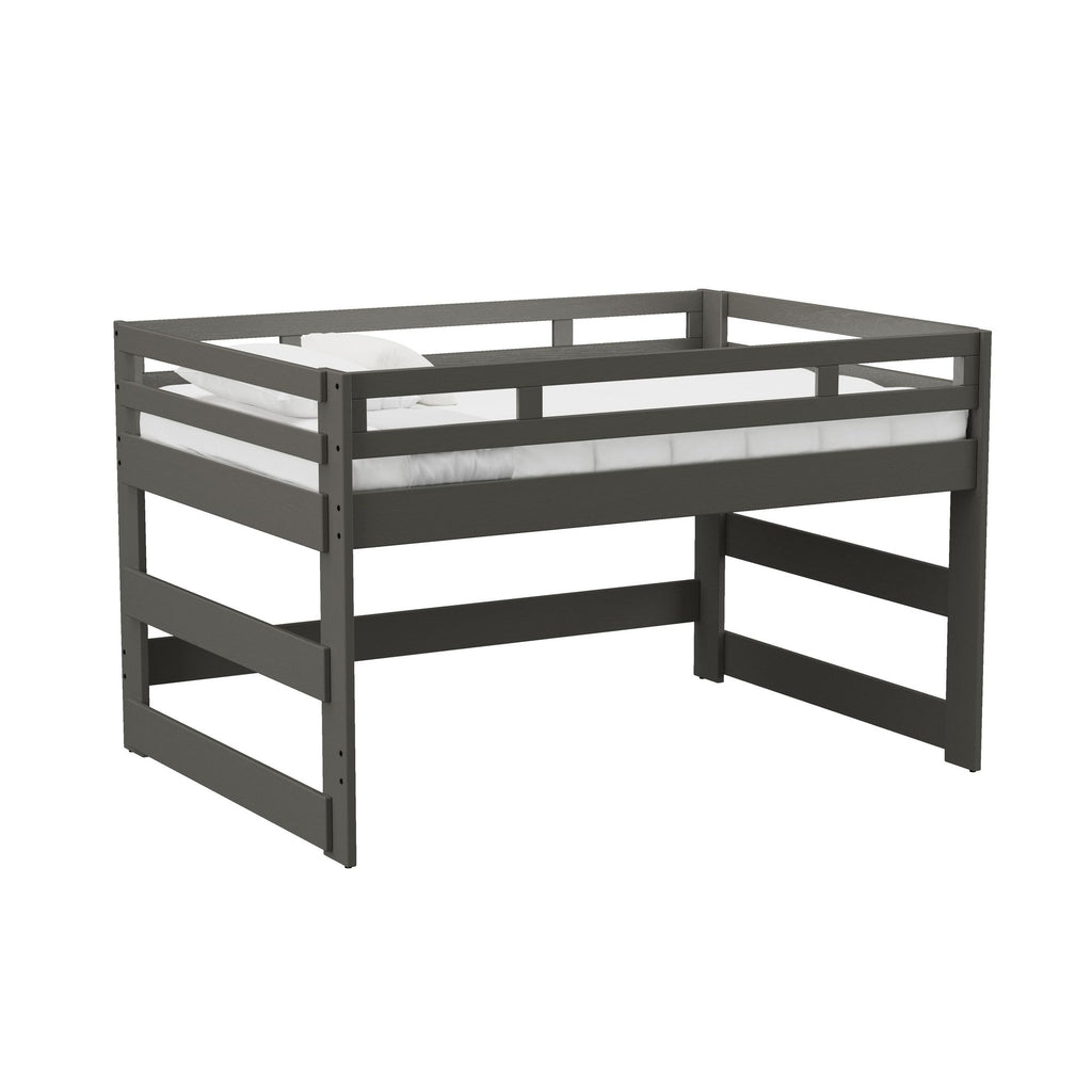 Cali-Kids-Complete-Full-Junior-Loft-Bed-in-Grey