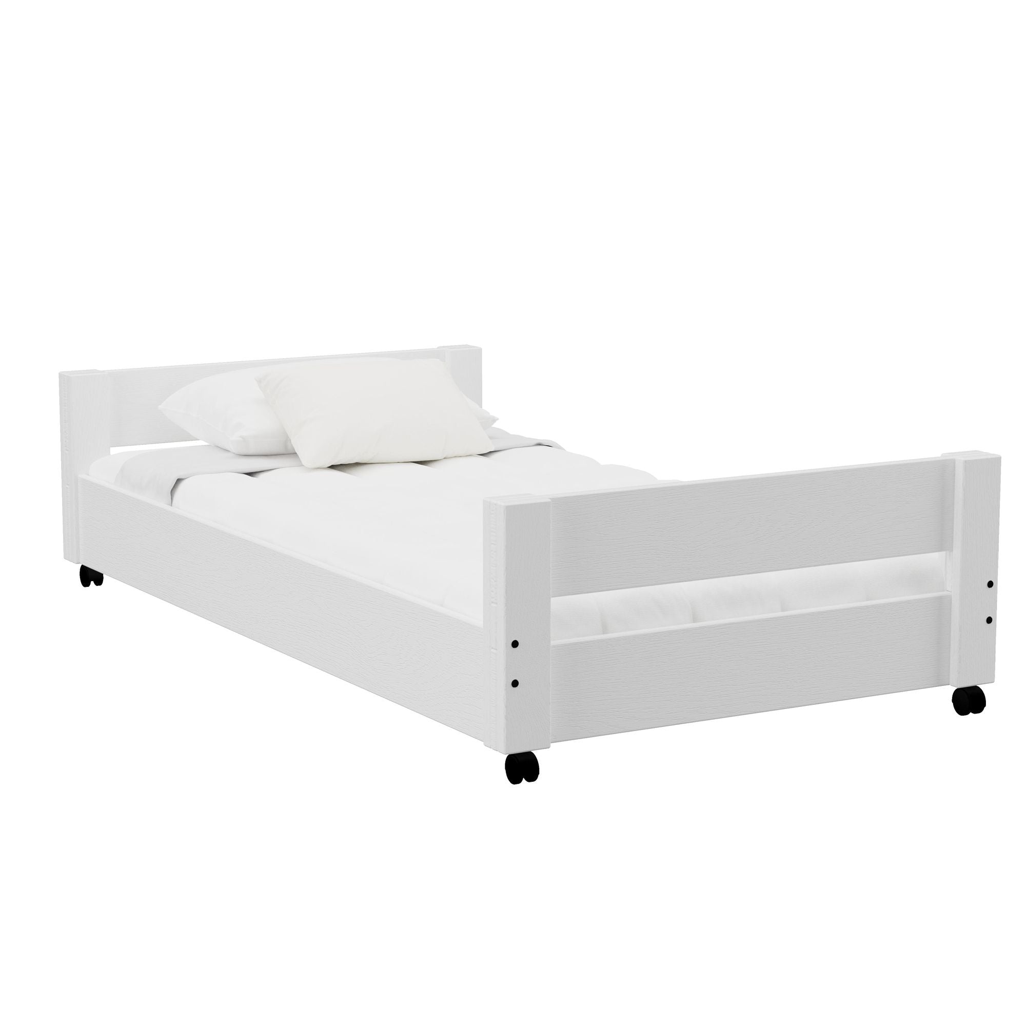 Cali-Kids-Complete-Twin-Caster-Bed-in-White
