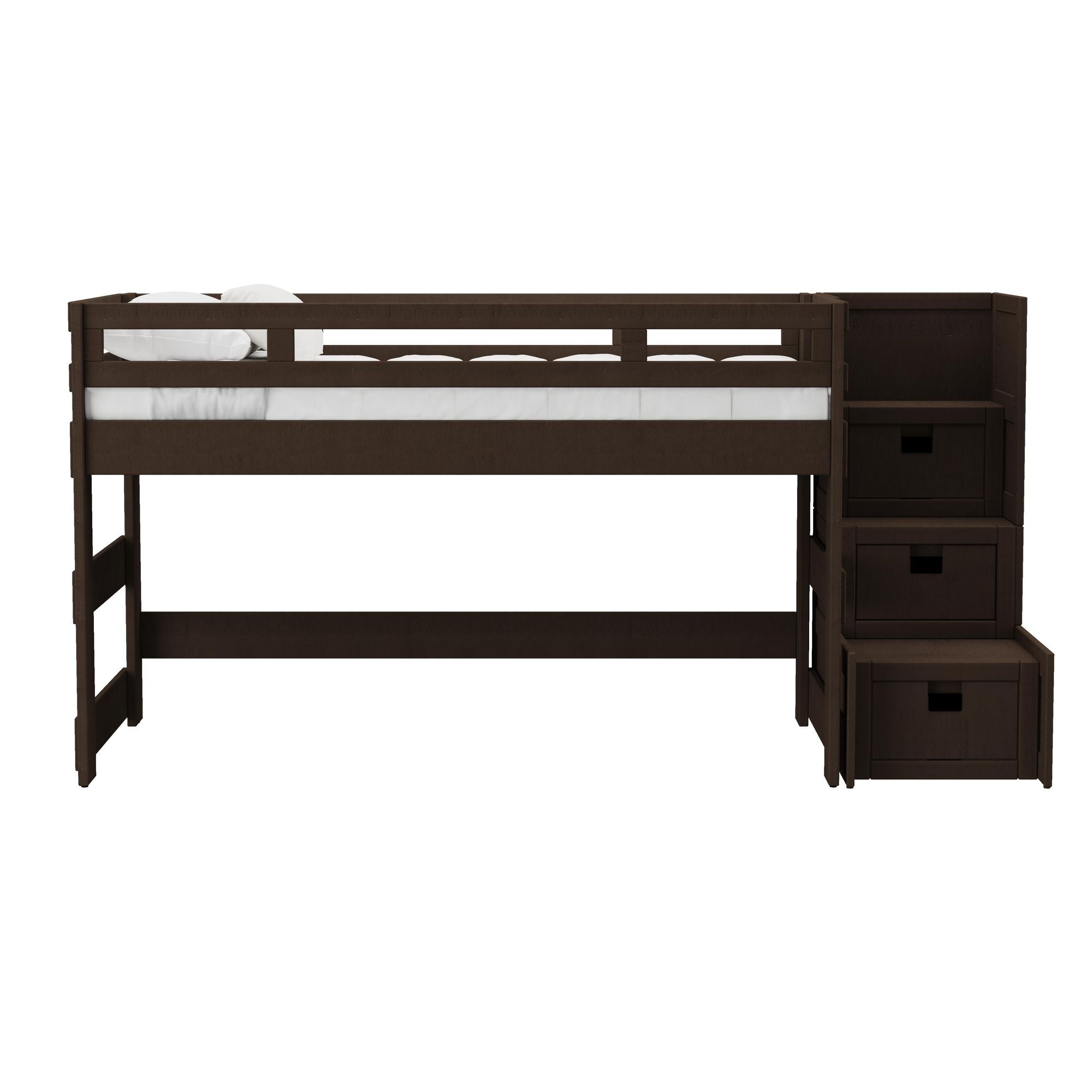 Cali-Kids-Complete-Twin-Junior-Loft-Bed-with-Staircase-in-Brown