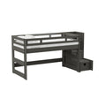 Cali-Kids-Complete-Twin-Junior-Loft-Bed-with-Staircase-in-Grey