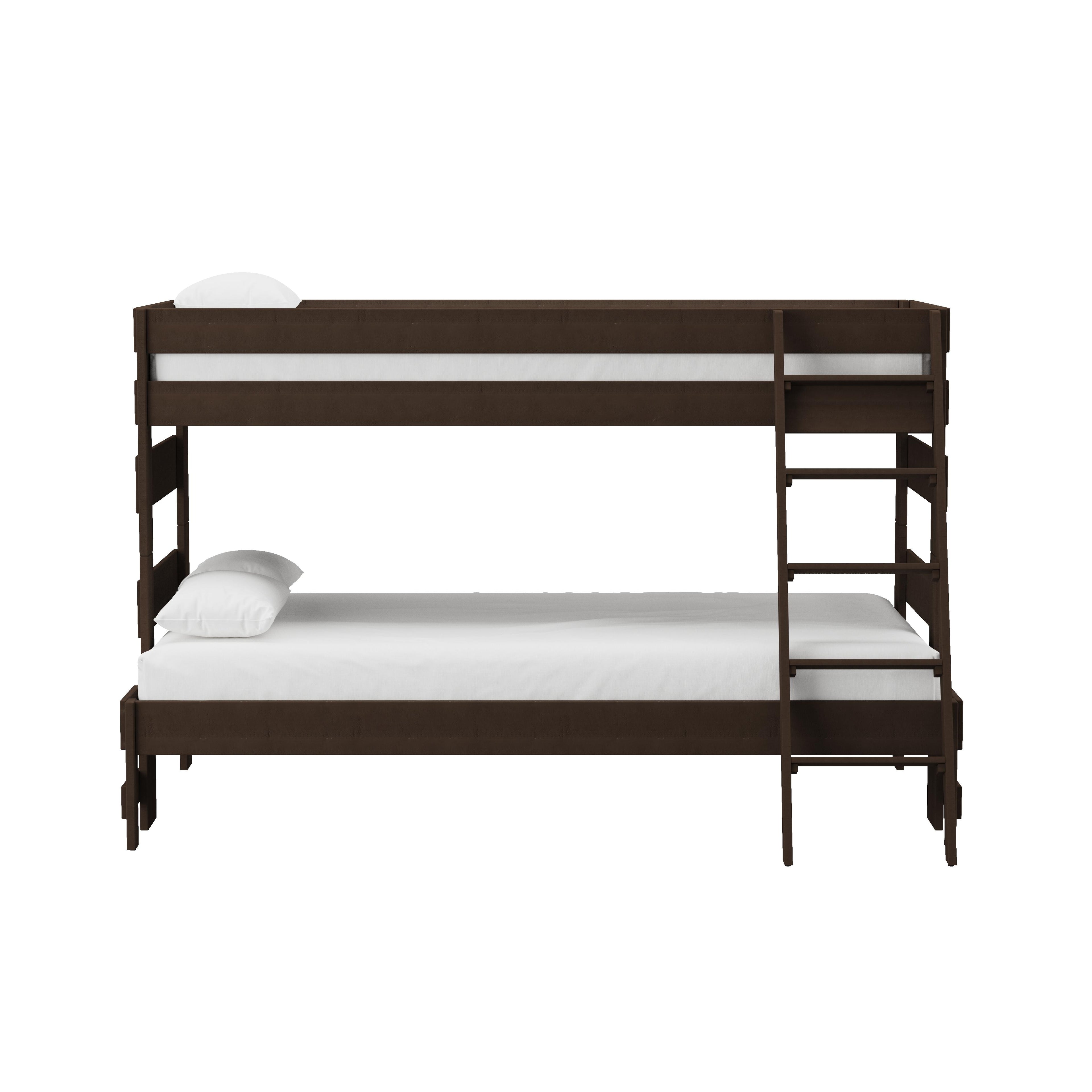 Cali-Kids-Complete-Twin-Over-Full-Bunk-With-Ladder-in-Brown