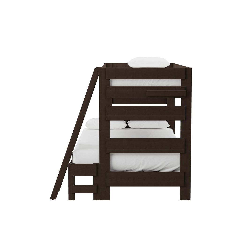 Cali-Kids-Complete-Twin-Over-Full-Bunk-With-Ladder-in-Brown