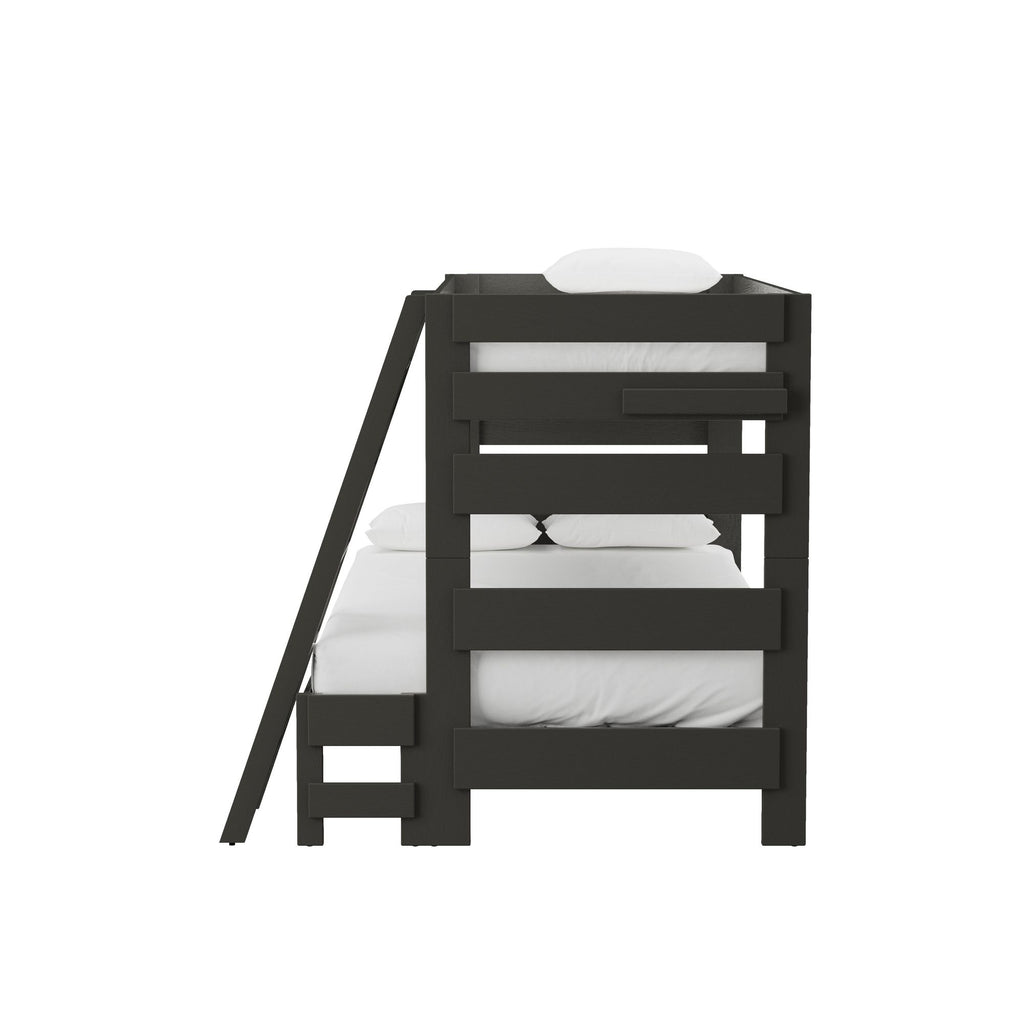 Cali-Kids-Complete-Twin-Over-Full-Bunk-With-Ladder-in-Grey