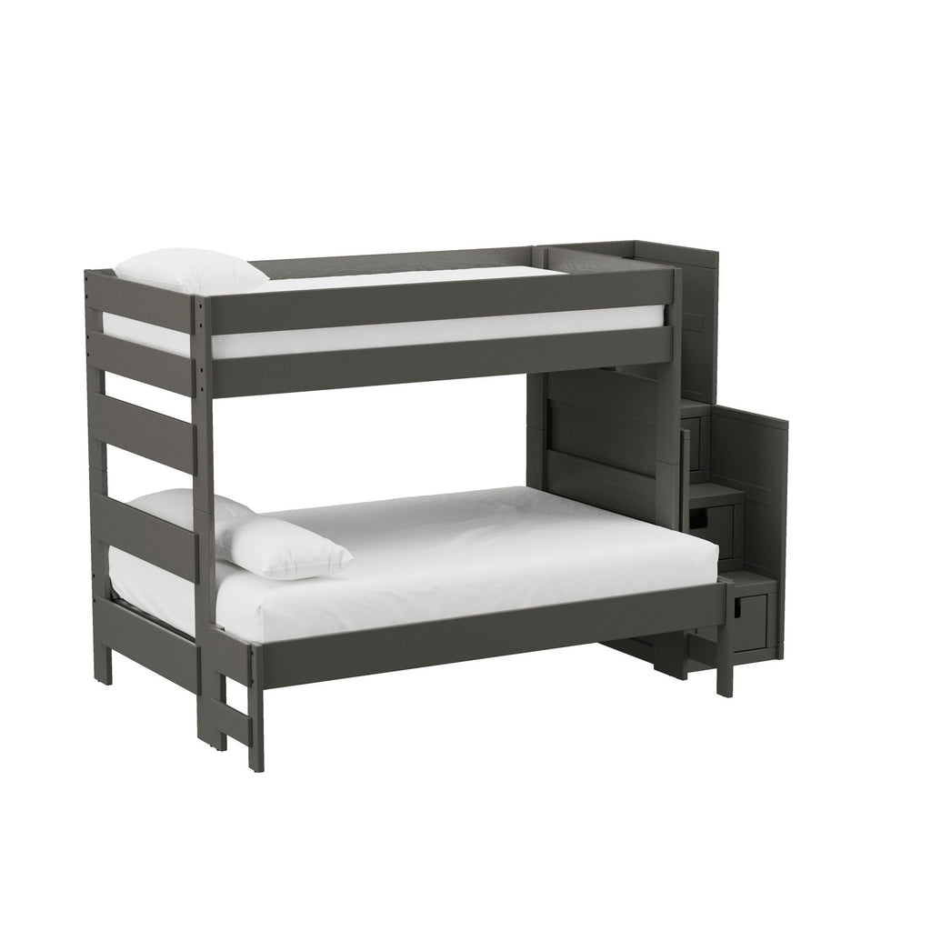 Cali-Kids-Complete-Twin-Over-Full-Bunk-With-Staircase-in-Grey