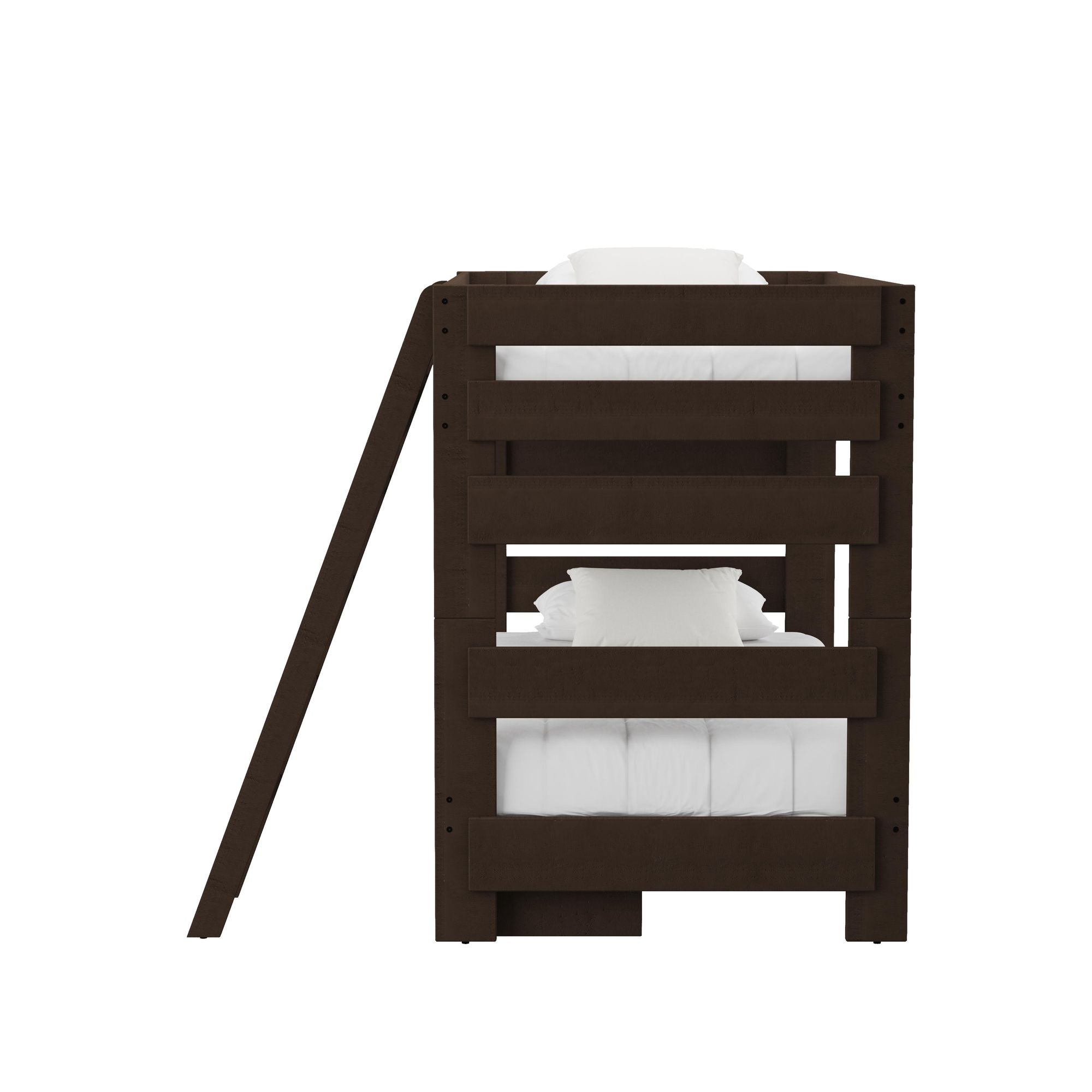 Cali-Kids-Complete-Twin-Over-Twin-Bunk-With-Ladder-and-Trundle-in-Brown