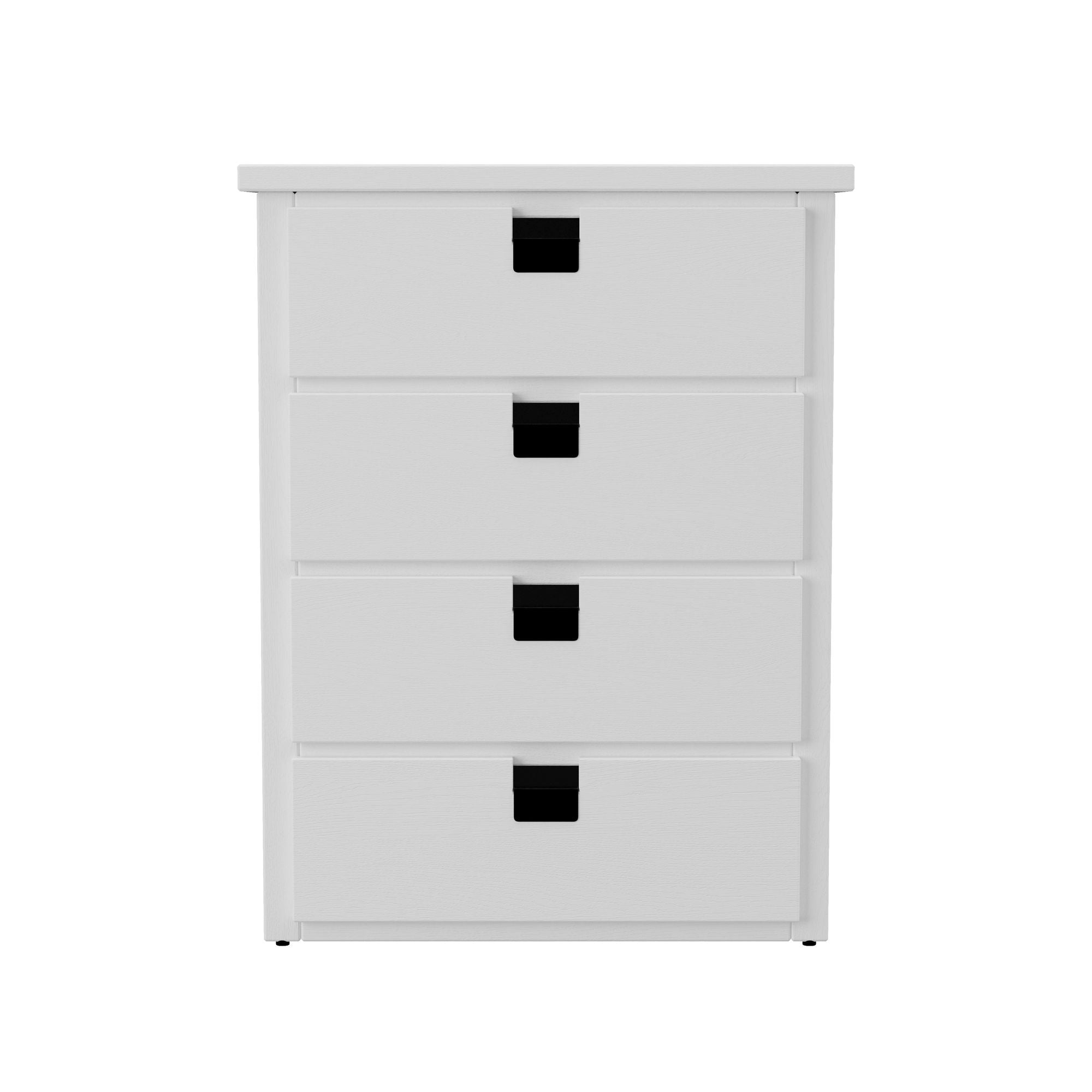 Cali-Kids-Four-Drawer-Chest-in-White