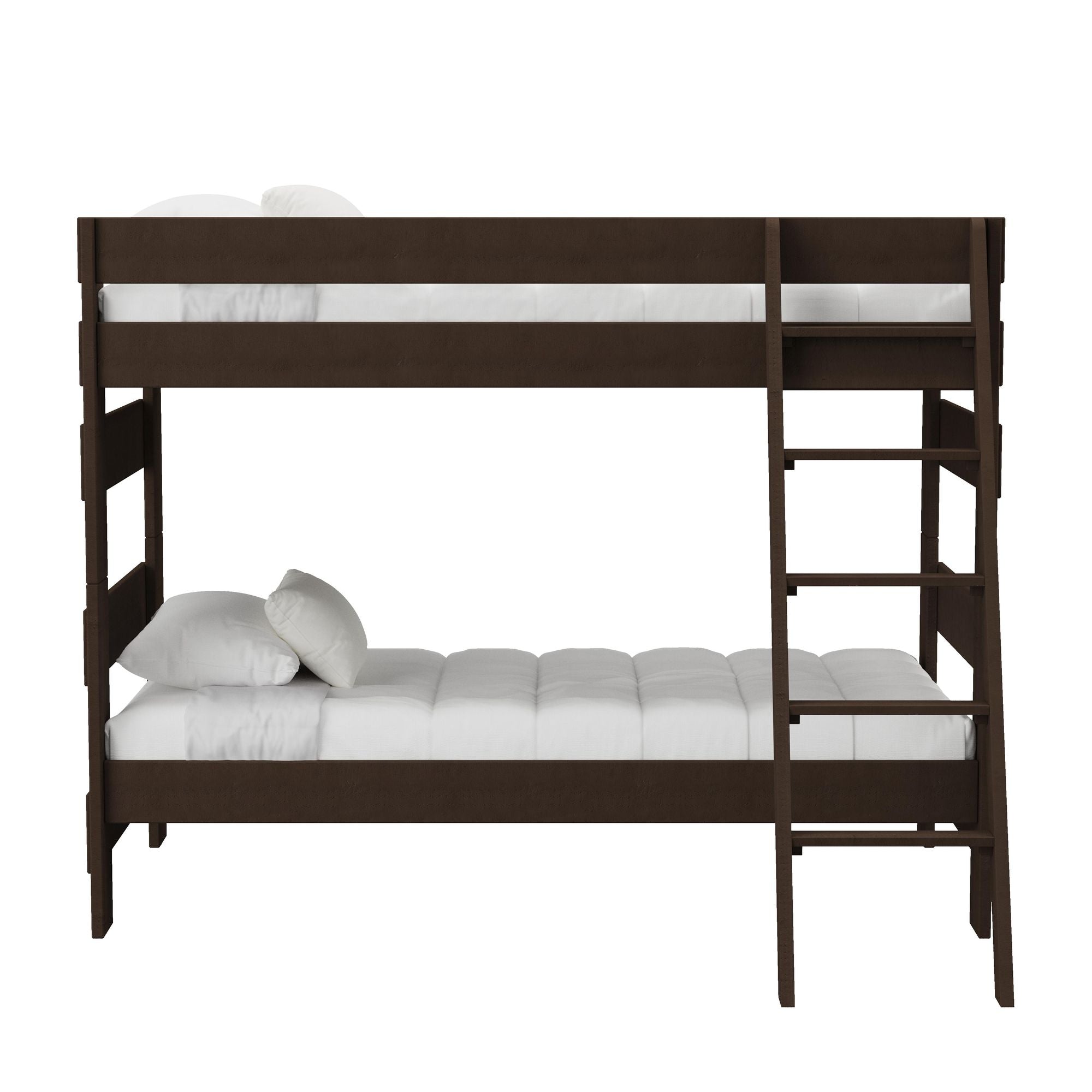 Cali-Kids-Complete-Twin-Over-Twin-Bunk-With-Ladder-in-Brown