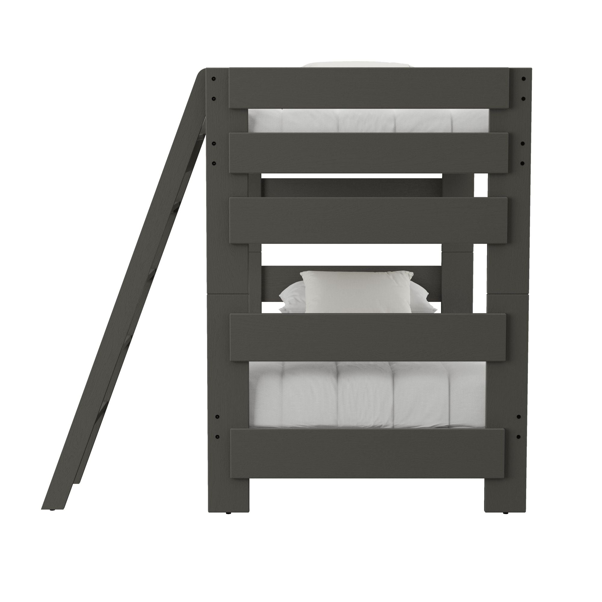 Cali-Kids-Complete-Twin-Over-Twin-Bunk-With-Ladder-in-Grey
