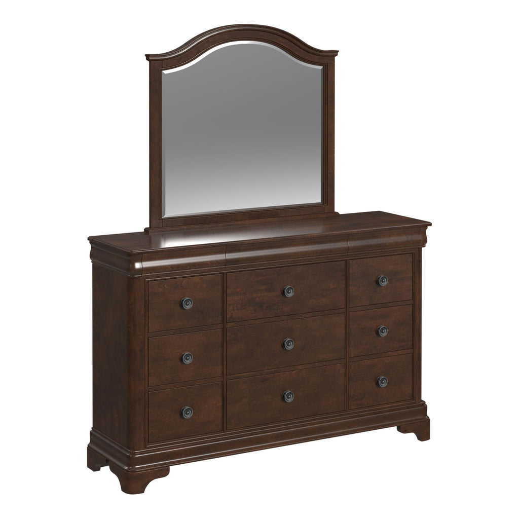 Cameron-Cherry-King-Sleigh-6PC-Bedroom-Set