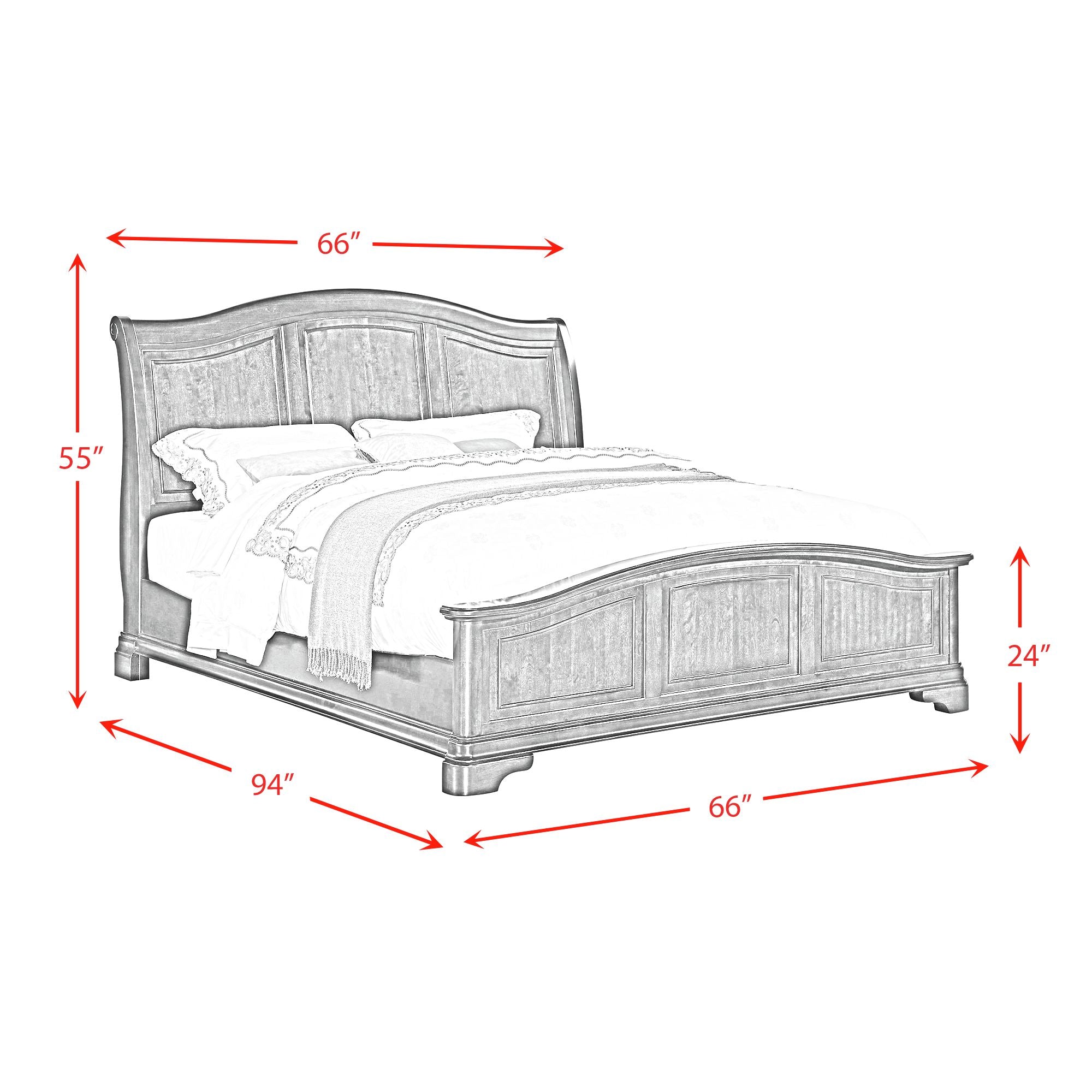 Cameron-Cherry-Queen-Panel-4PC-Bedroom-Set