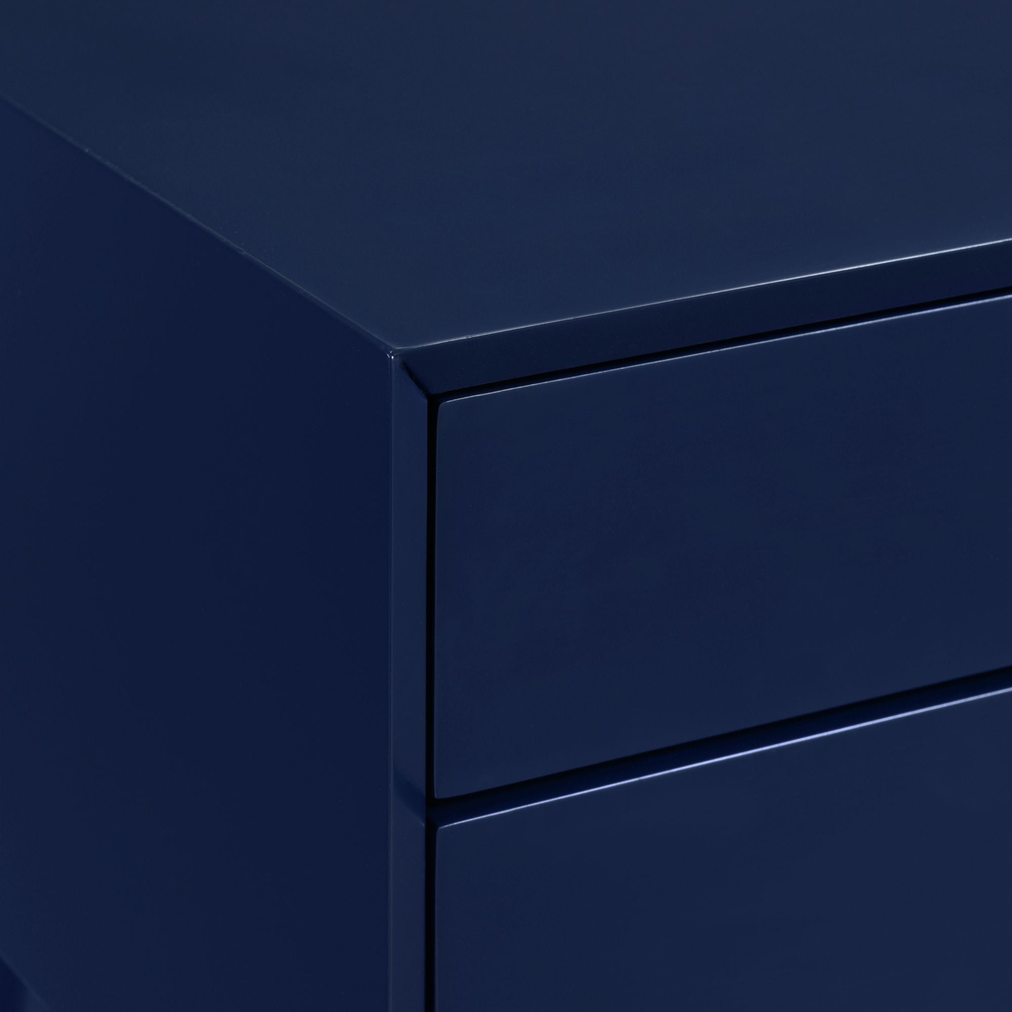 Canterbury-Side-Table-W/Power-port-USB-in-Blue