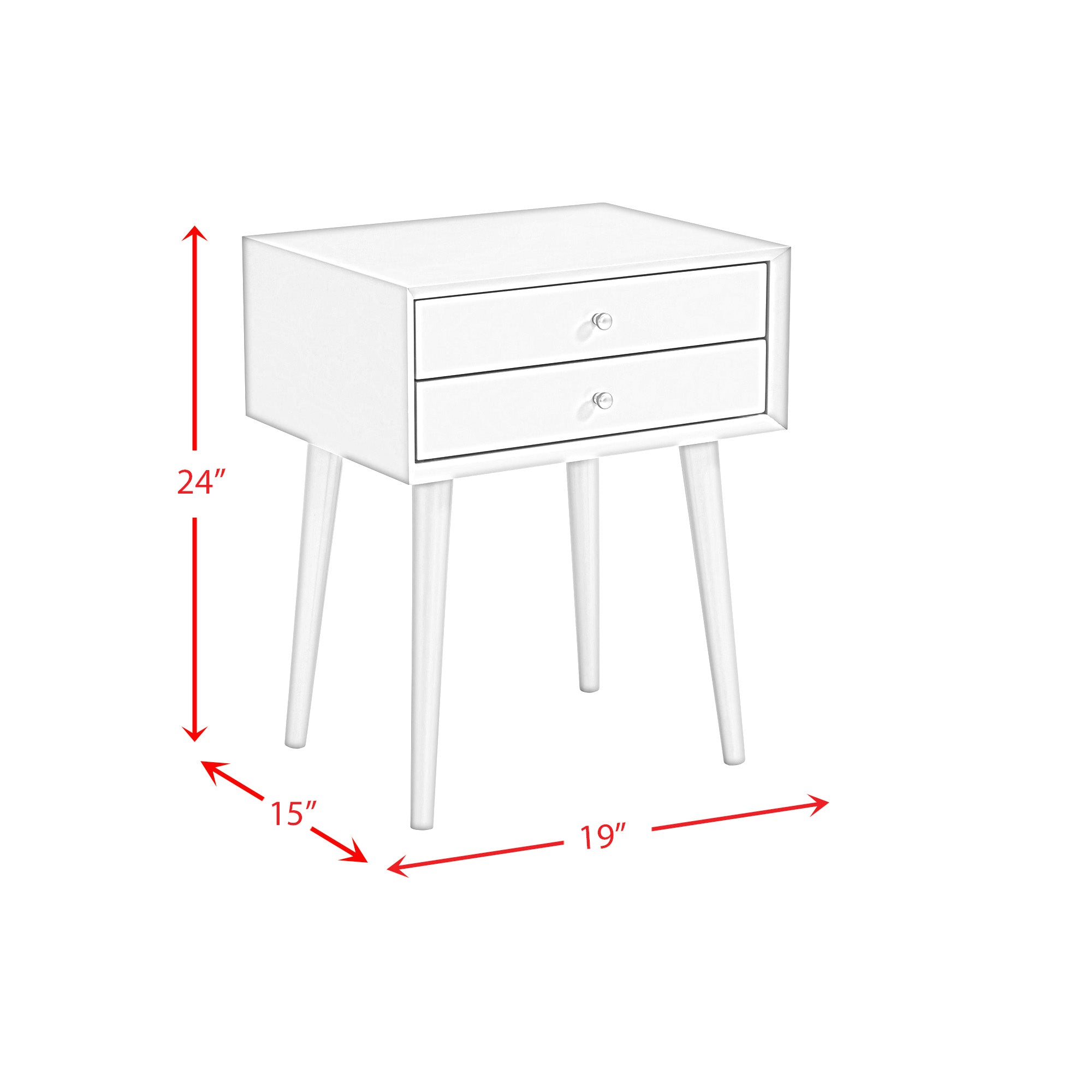 Canterbury-Side-Table-W/Power-port-USB-in-Blue