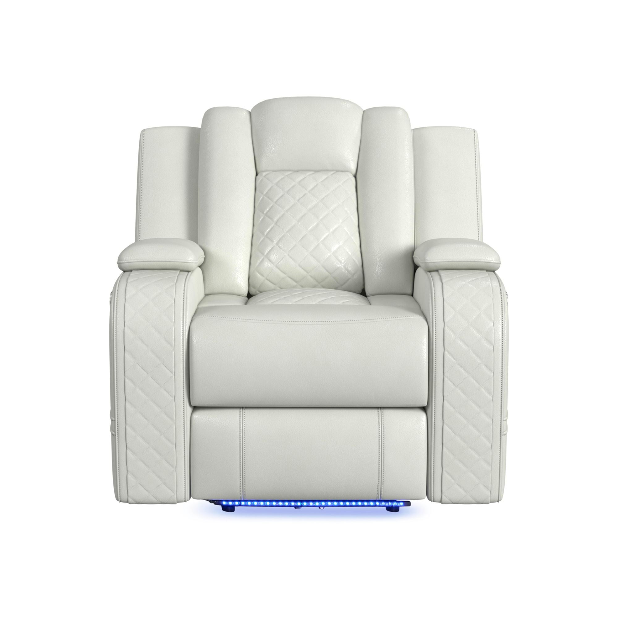 Carlo-Power-Motion-Recliner-with-Power-Headrest,-LED-in-Pebble-Oyster