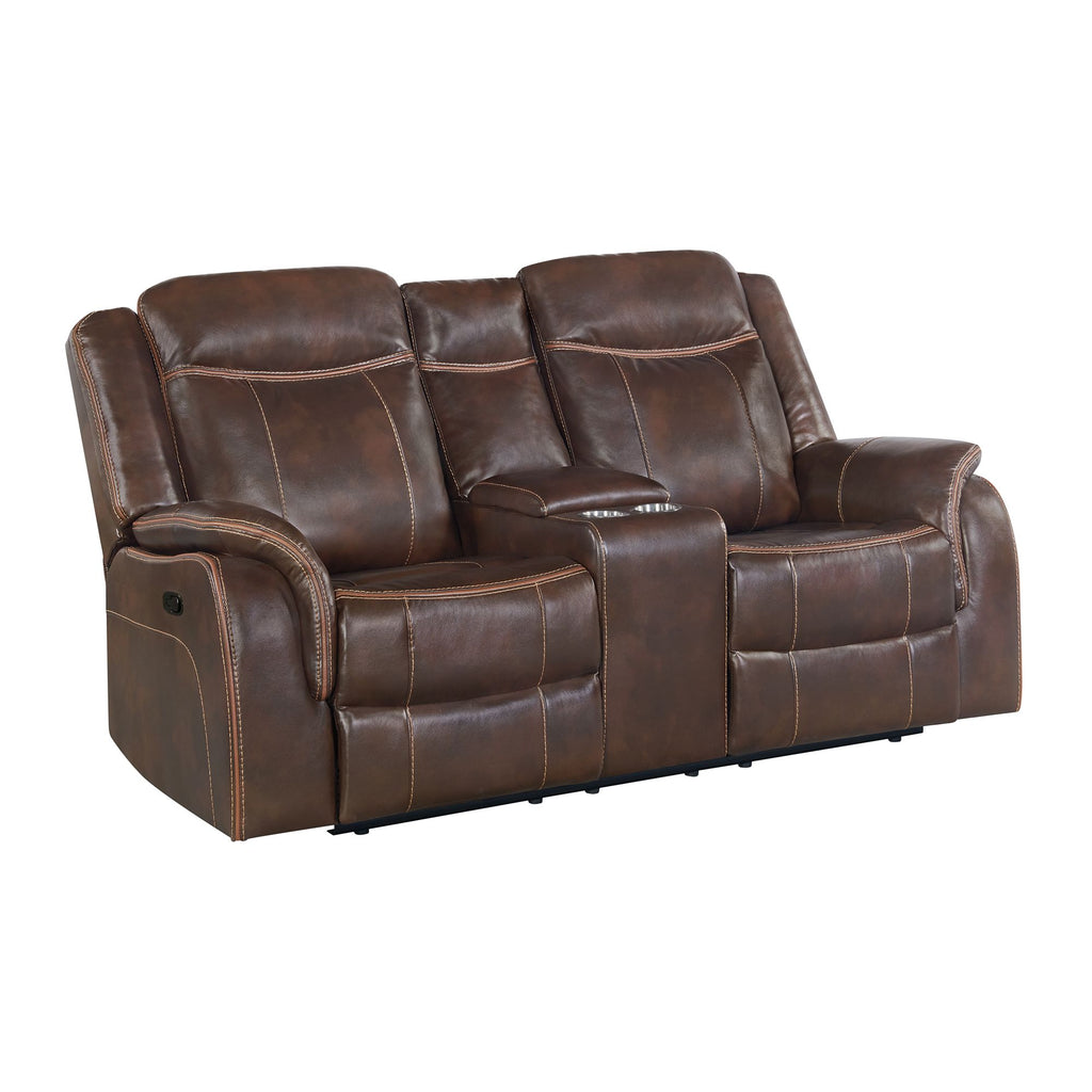 Carrera-Motion-Glider-Loveseat-with-Console-in-Brown