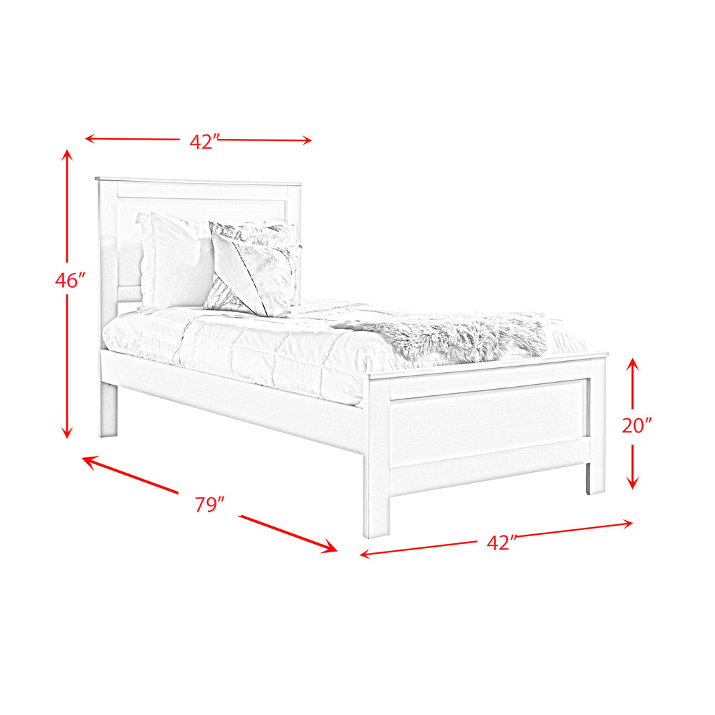 Catalina-Twin-Panel-Bed-White