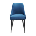 Celeste-Dining-Side-Chair-w/Blue-Fabric-(2-Per-Carton)