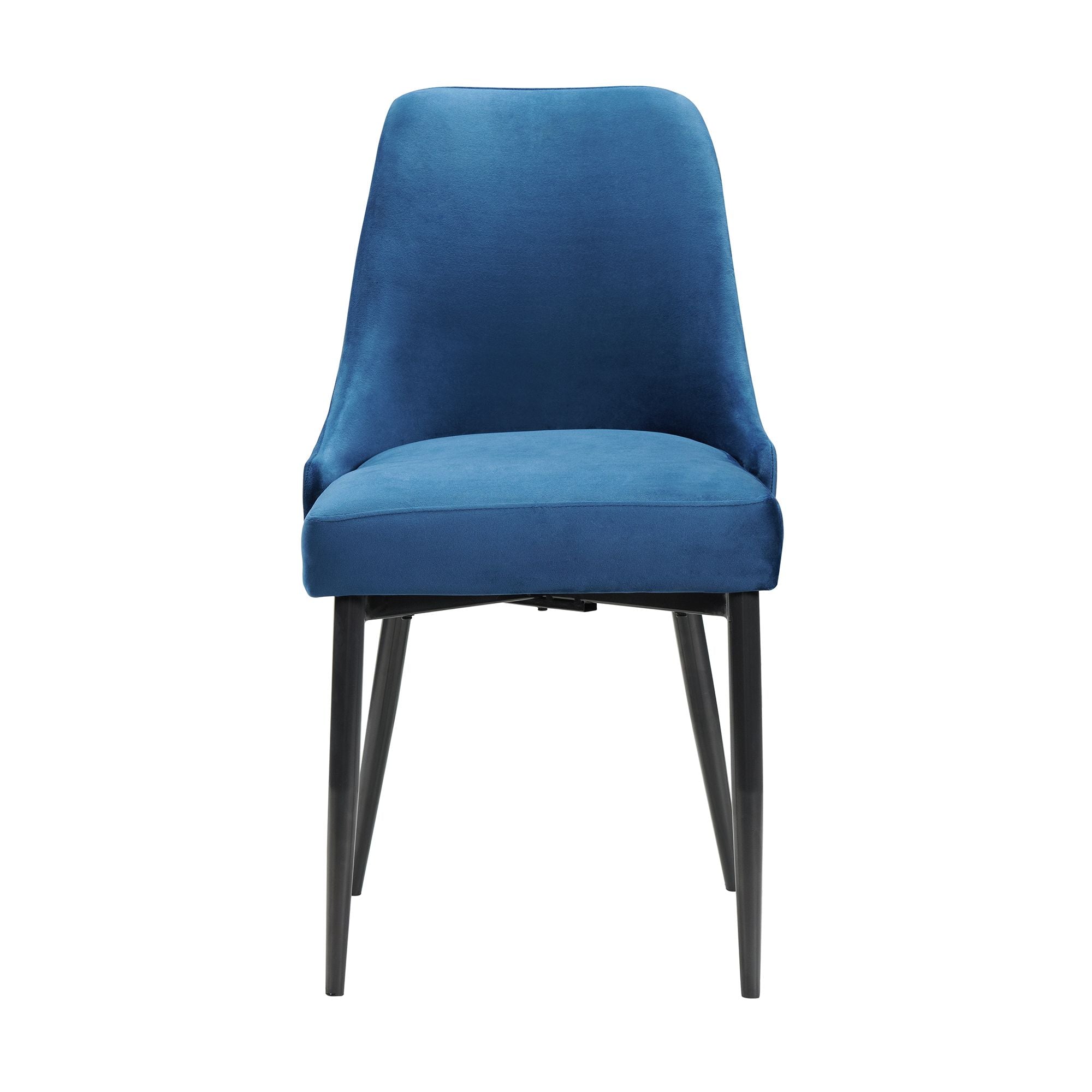 Celeste-Dining-Side-Chair-w/Blue-Fabric-(2-Per-Carton)