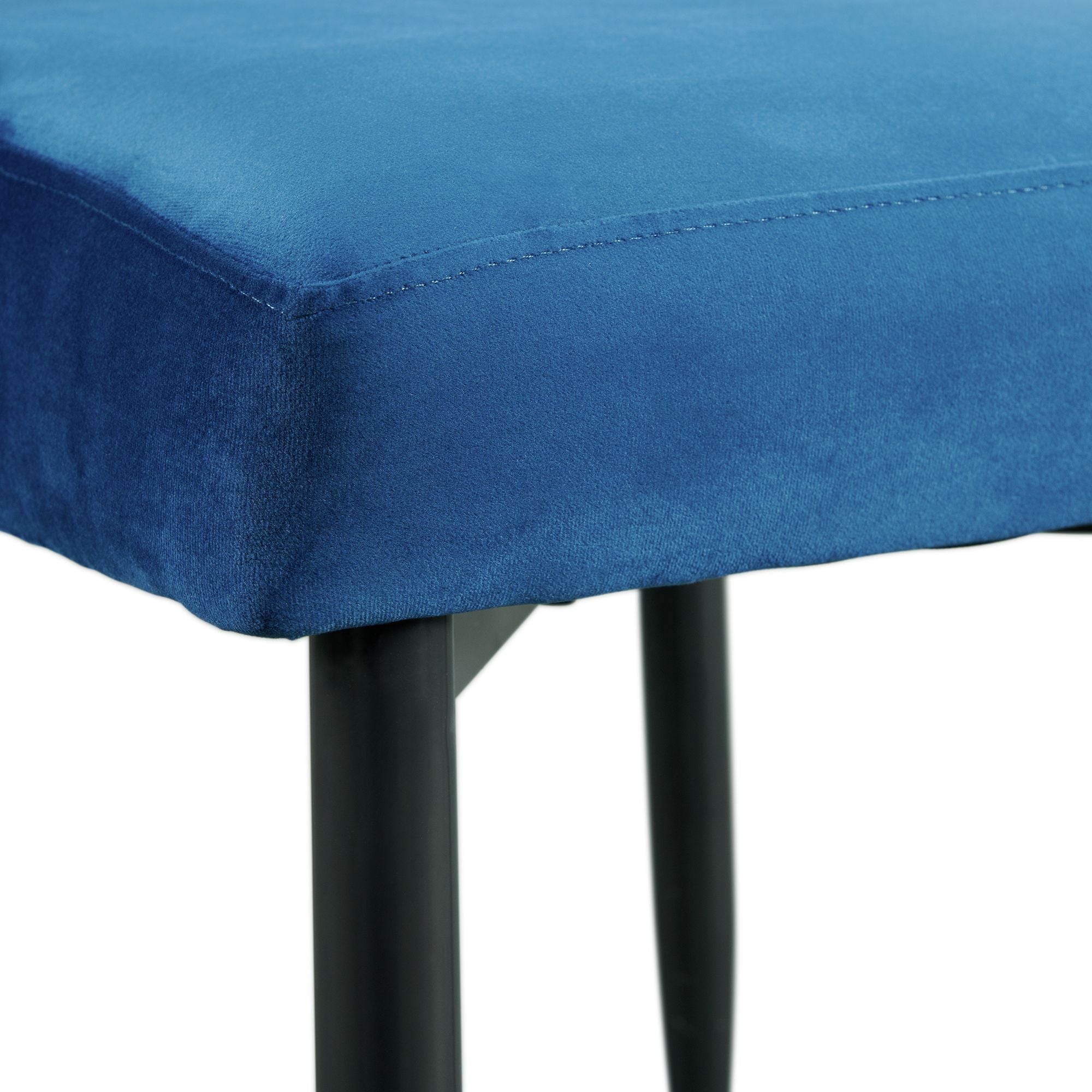 Celeste-Dining-Side-Chair-w/Blue-Fabric-(2-Per-Carton)