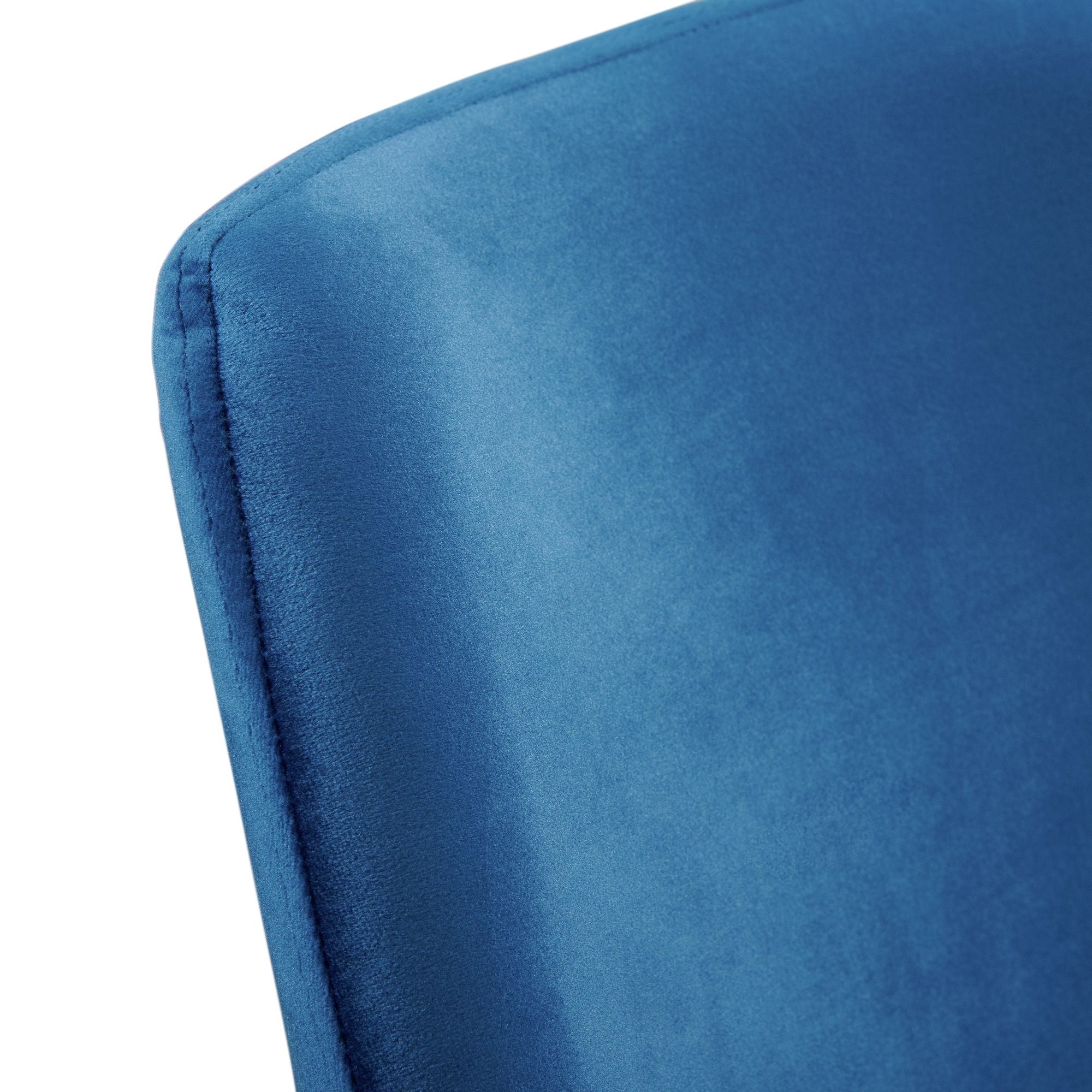 Celeste-Round-5PC-Dining-Set-Table-and-Four-Blue-Fabric-Chairs