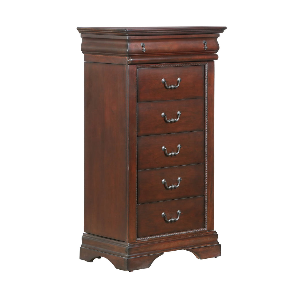 (B4800-31)-Chateau--Lingerie-Chest--Vintage-Cherry