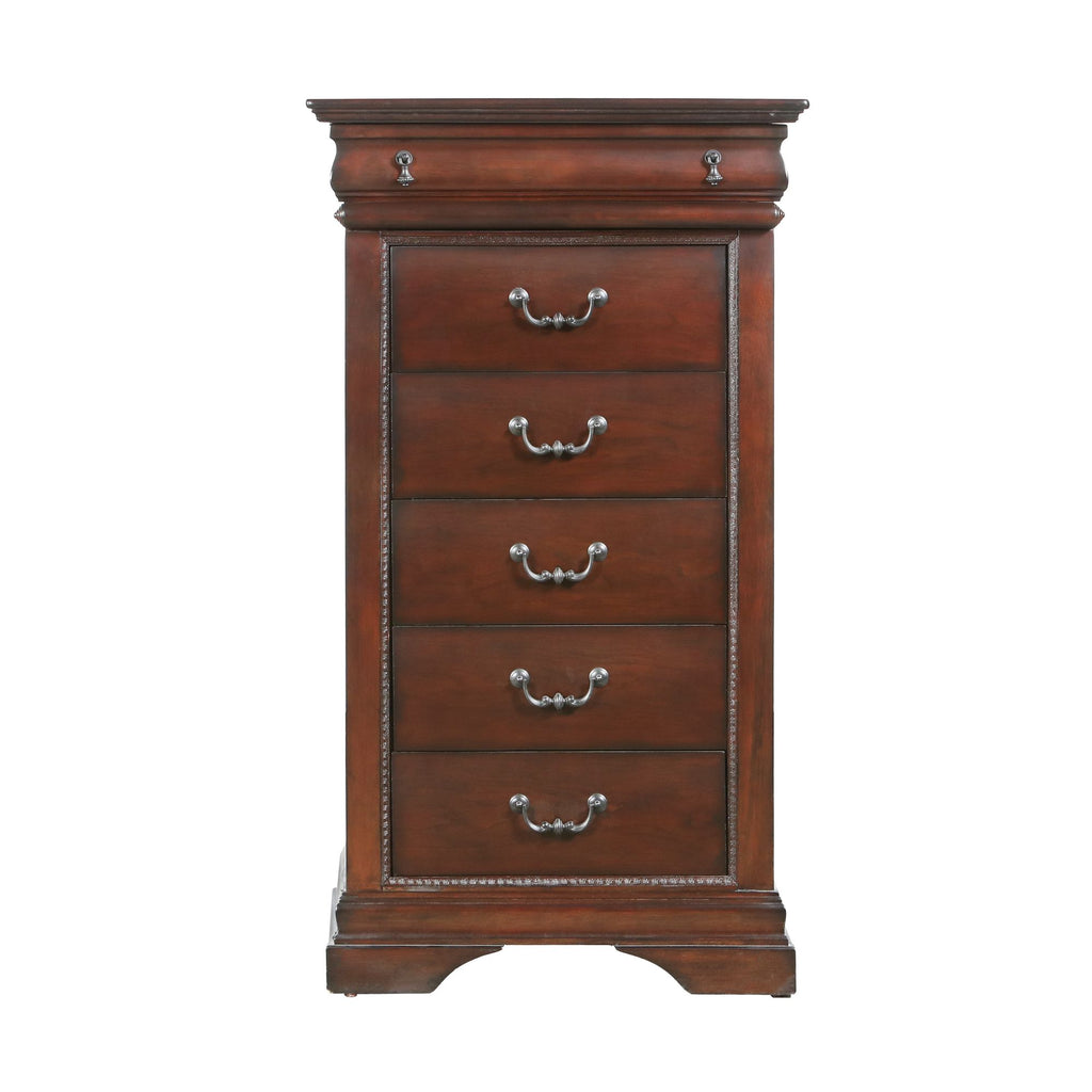 (B4800-31)-Chateau--Lingerie-Chest--Vintage-Cherry