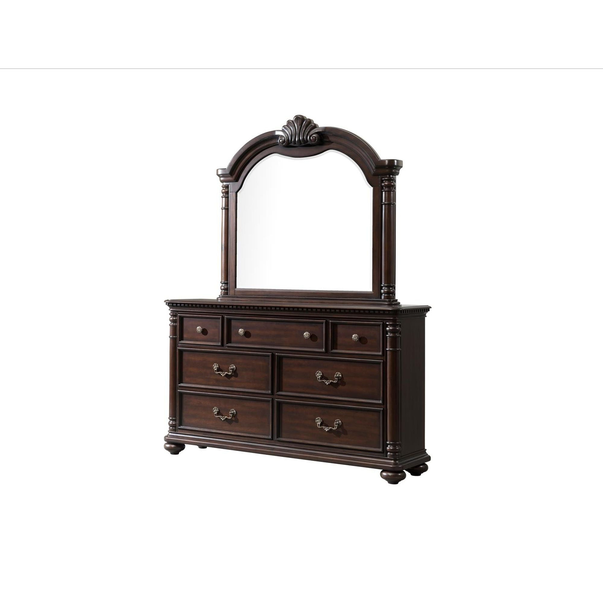 Classic-Dresser-&-Mirror-Set
