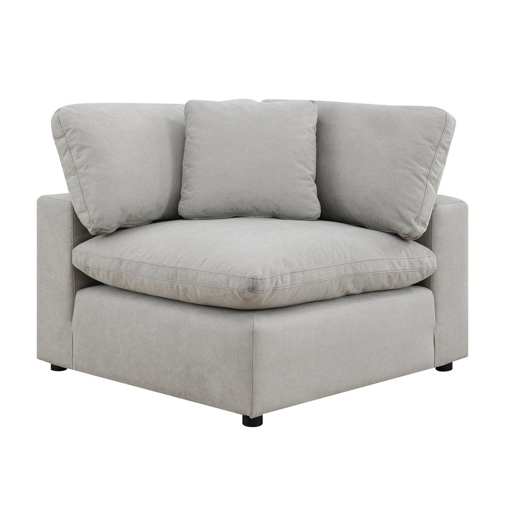 Cloud-9-Modular-Corner-with-1-Pillow-in-Flex-Dove