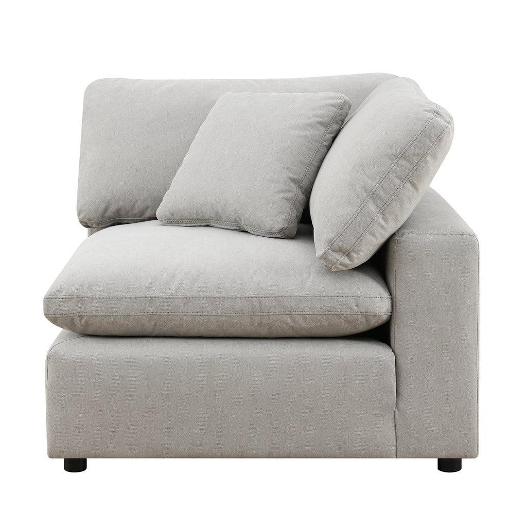 Cloud-9-Modular-Corner-with-1-Pillow-in-Flex-Dove