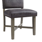 Collins-W/-2-12""-Leaves-5PC-Dining-Set-in-Grey---Table-&-Four-Chairs