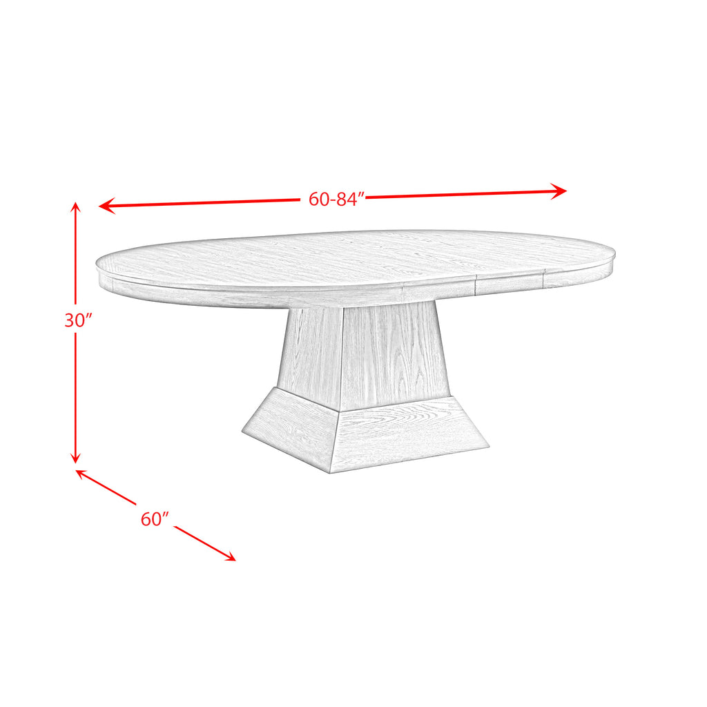 Collins-W/-2-12""-Leaves-6PC-Dining-Set-in-Grey---Table,-Four-Chairs-&-Peyton-Sectional-Sofa