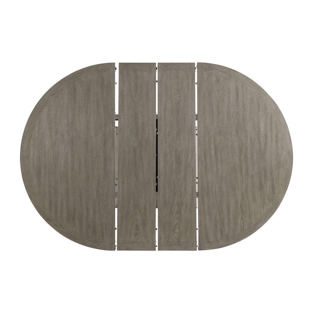 Collins-W/-2-12""-Leaves-5PC-Dining-Set-in-Grey---Table-&-Four-Chairs