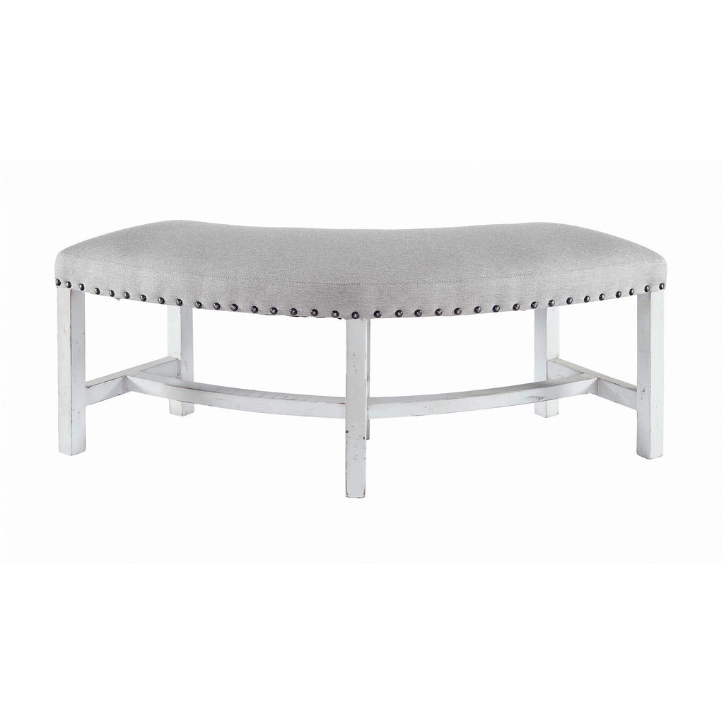 Condesa-White-Round-Bench