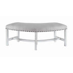Condesa-White-Round-Bench