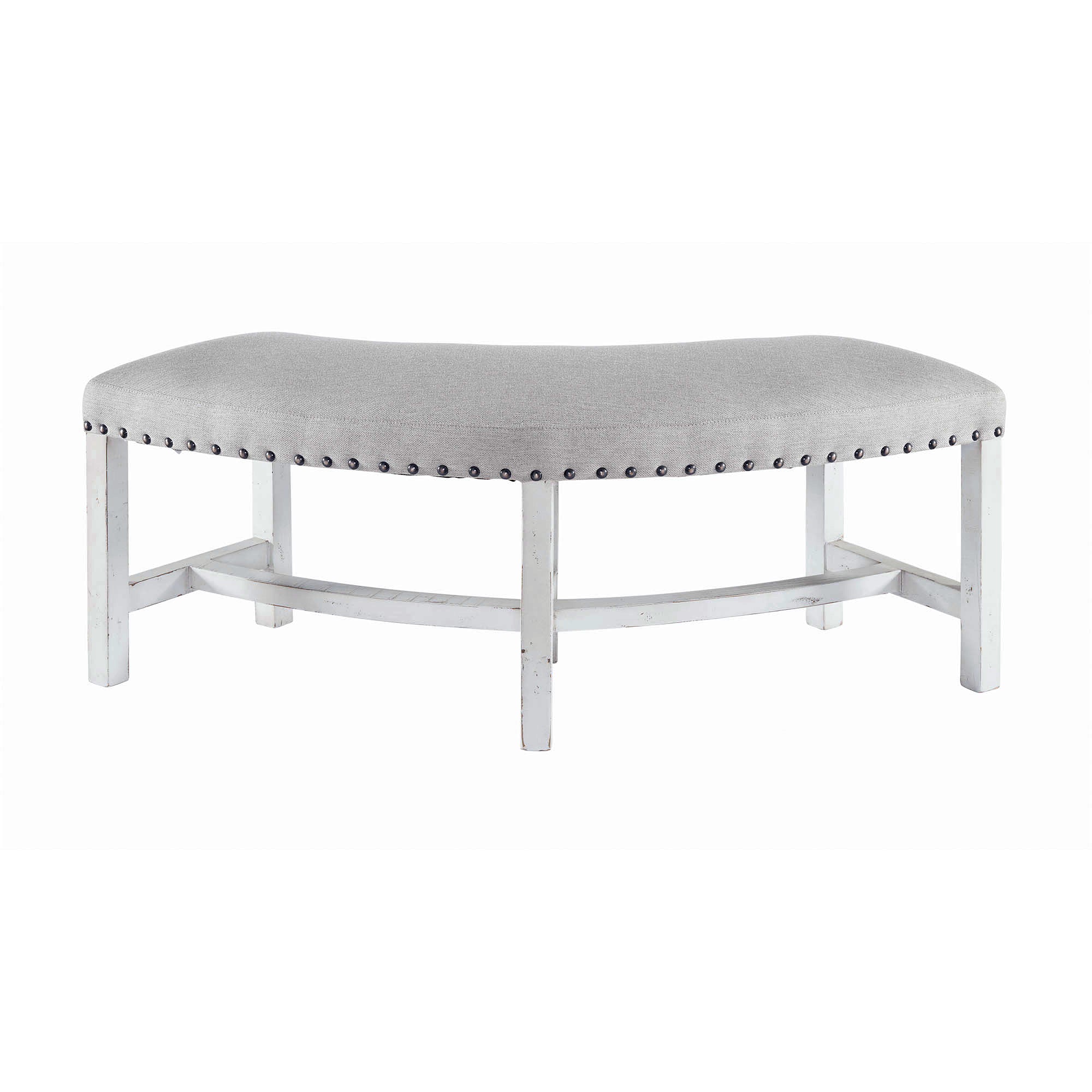 Condesa-White-Round-Bench