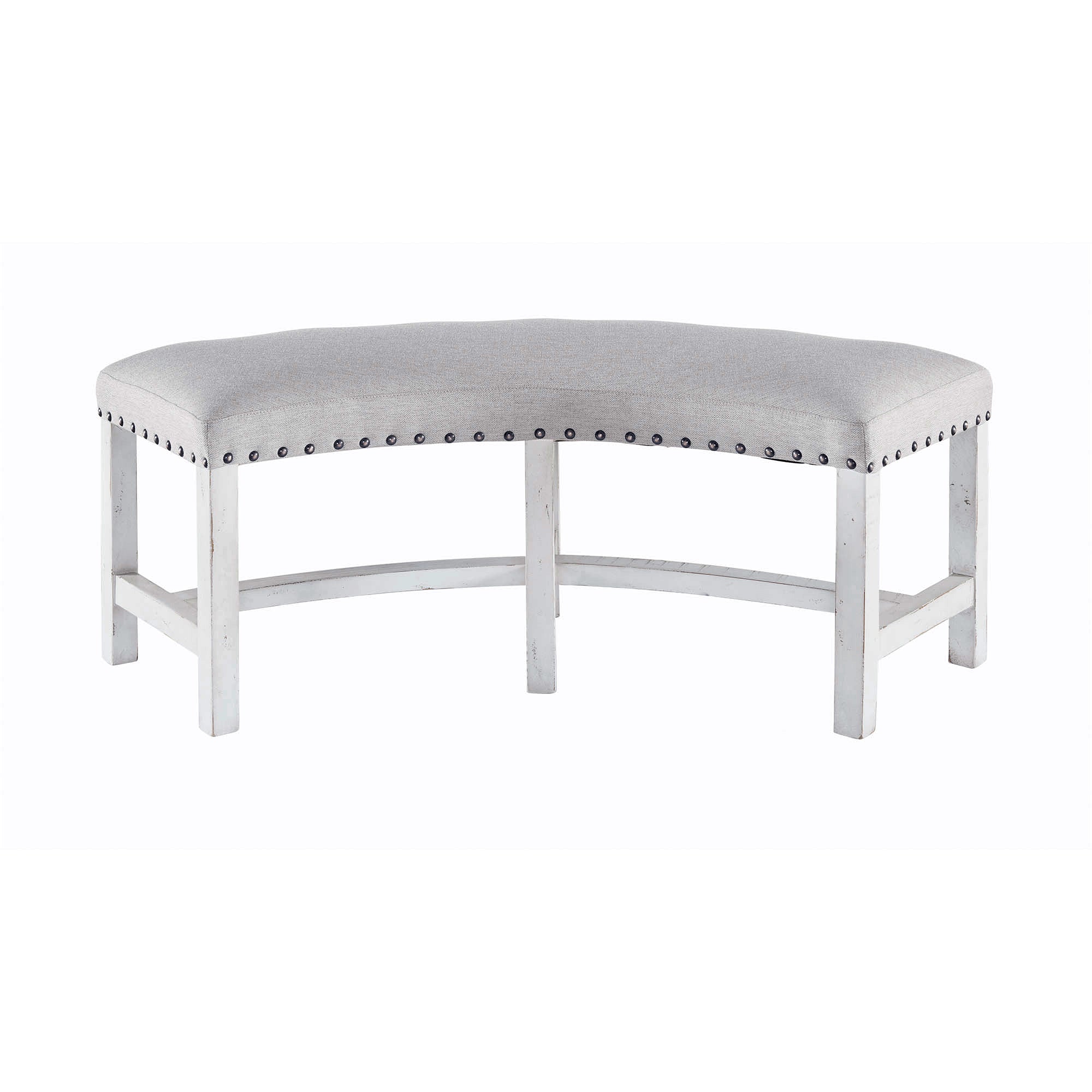 Condesa-White-Round-Bench