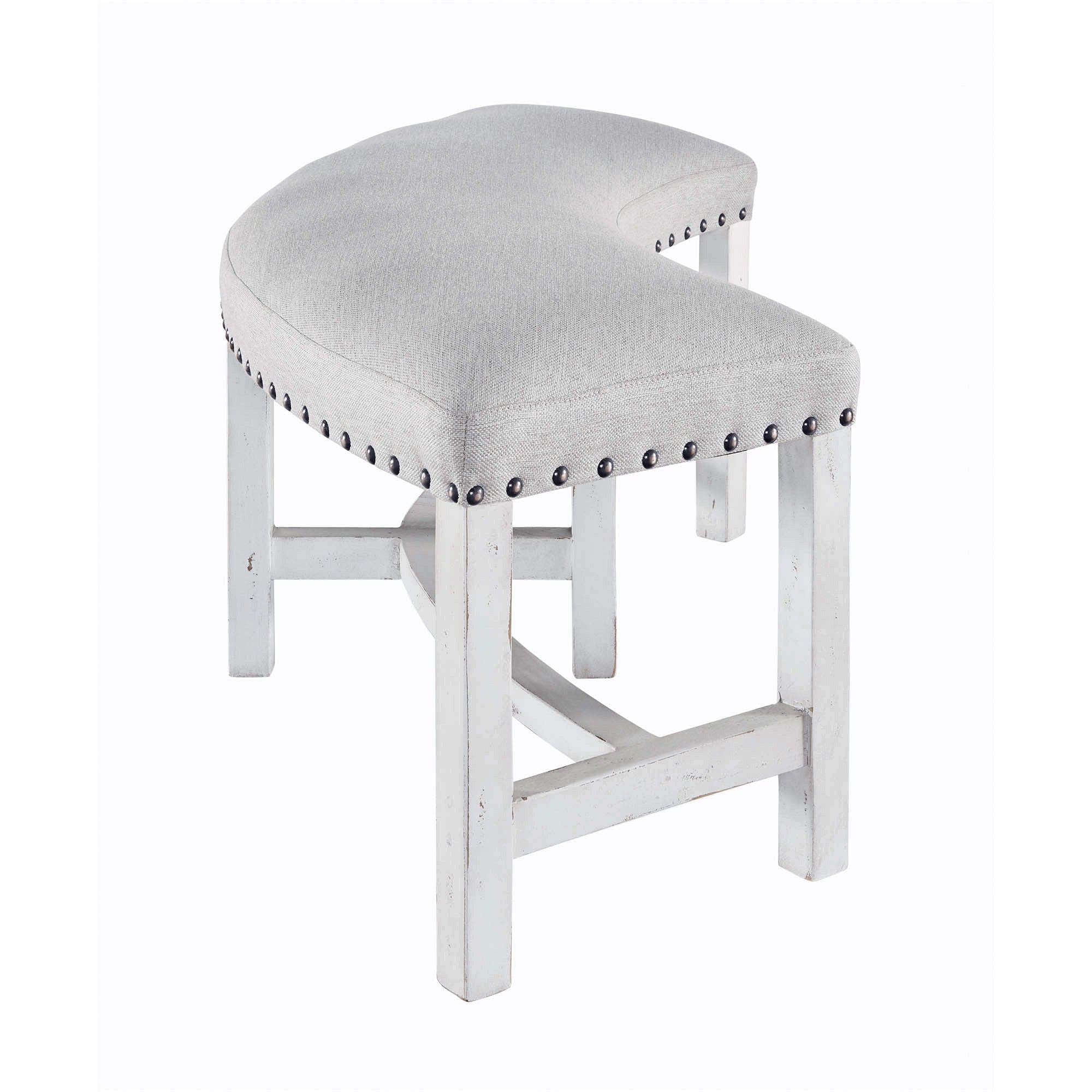 Condesa-White-Round-Bench