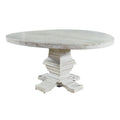 Condesa-5PC-Round-Dining-Set-in-White-Table-&-Four-Fabric-Back-Chairs