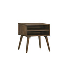 Coyote-Queen-Bed-W/Carroll-Grey-w/Two-End-Table-(ISTA-3)