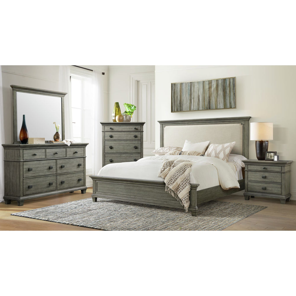 Crawford-Queen-Panel-5PC-Bedroom-Set-in-Grey