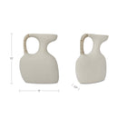 Vila 13In Sculptural Vessel Cream White