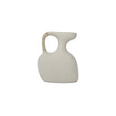 Vila 13In Sculptural Vessel Cream White