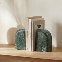 Zane Marble Bookends-Set Of 2