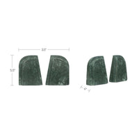 Zane Marble Bookends-Set Of 2