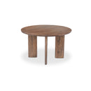 Lia Round Dining Table Dark Brown
