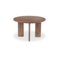 Lia Round Dining Table Dark Brown