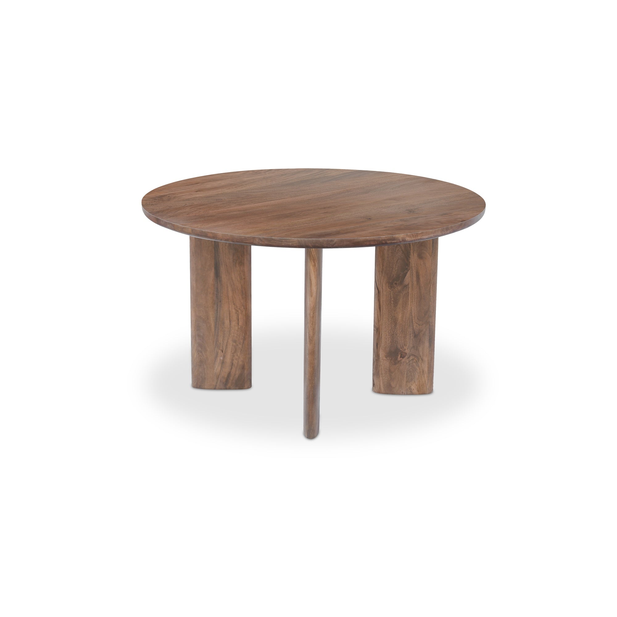 Lia Round Dining Table Dark Brown